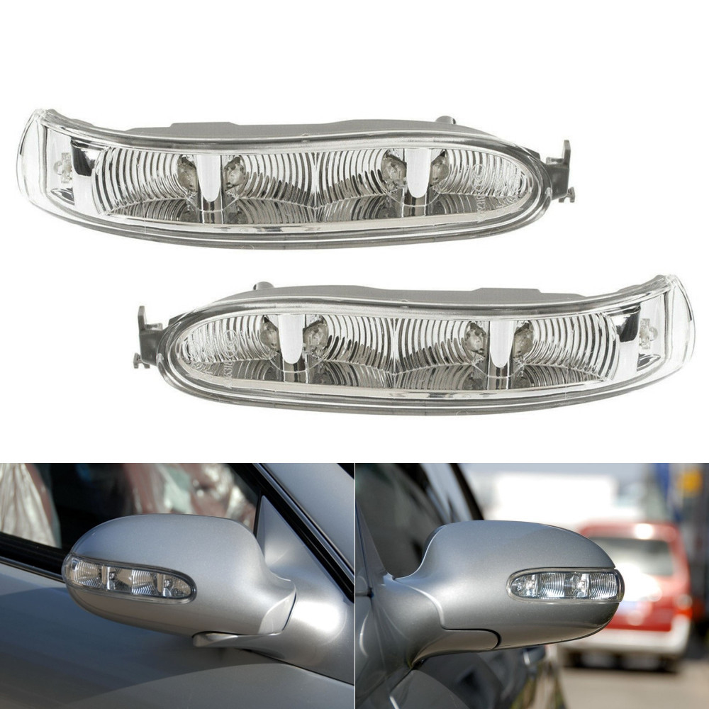 バックミラーサイドミラーターンシグナルライトメルセデス W209 CLK 2002 2003 2004 2005 2006 2007 2008 2009 A2308200721 A2308200821