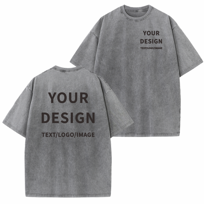 綿 100% Tシャツカスタムロゴストリートトレンド半袖 Tシャツ刺繍デザインヨーロッパアメリカサイズトップス印刷パターン