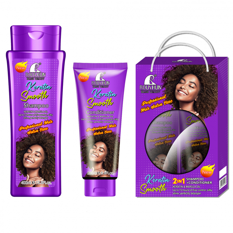 ケラチン シャンプー コンディショナー セット 頭皮を清潔にし、髪に栄養を与え、ヘアケアを柔らかくし、香りを残し、ヘアケアを洗います。