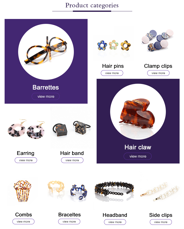 かわいい女の子のヘアアクセサリー子供用アクリルフラワーヘアクリップ女性用