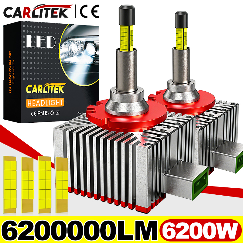 6200 ワット 360 D3S LED ヘッドライト HID D1S D3S D8S D1R D3R D シリーズ 360 度 CSP LED 電球 Canbus 車ライト 6000K 12V プラグ