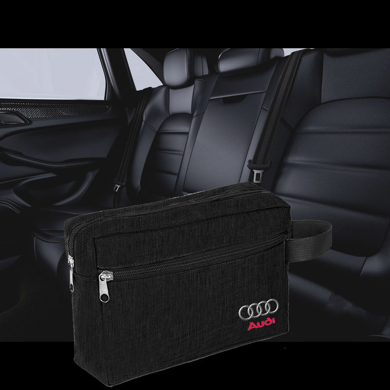 多機能デジタル電子オーガナイザーデータライン充電器旅行収納袋アウディ SLINE A1 A3 A4 A5 A6 A7 Q2 Q3 Q4 Q5
