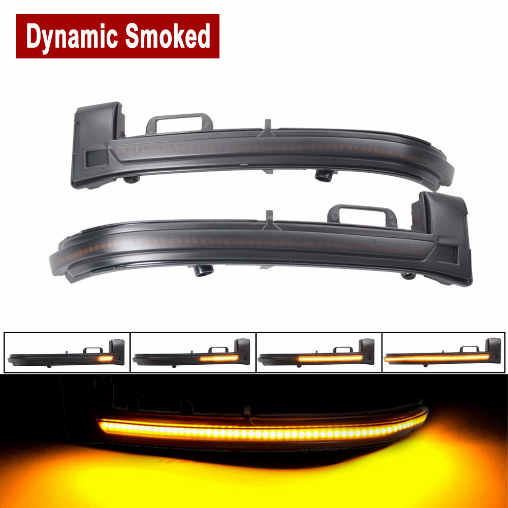 2X ダイナミックサイドミラーウインカーライト LED ターンシグナルランプアンバーライトプジョー 308 T9 II 2013 2014 2015 2016 2017 2018 2019