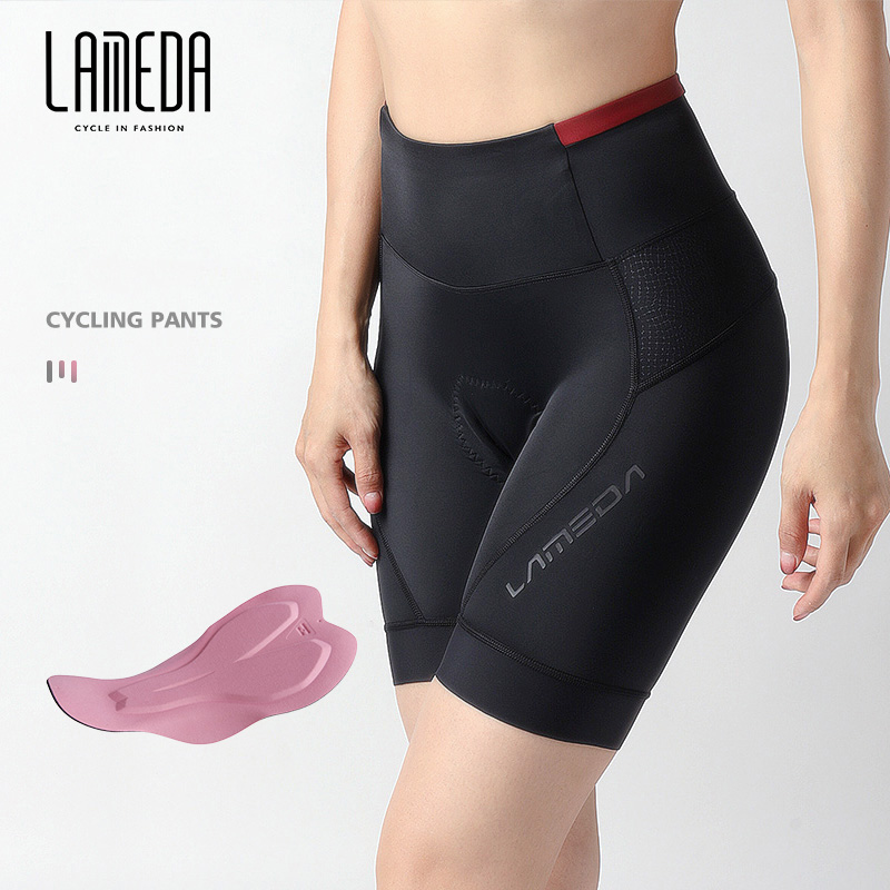 LAMEDA プロフェッショナルサイクリングショーツ女性のための 5D スポンジパッド夏マウンテンバイクパンツダイナミック MTB ロード自転車アクセサリー
