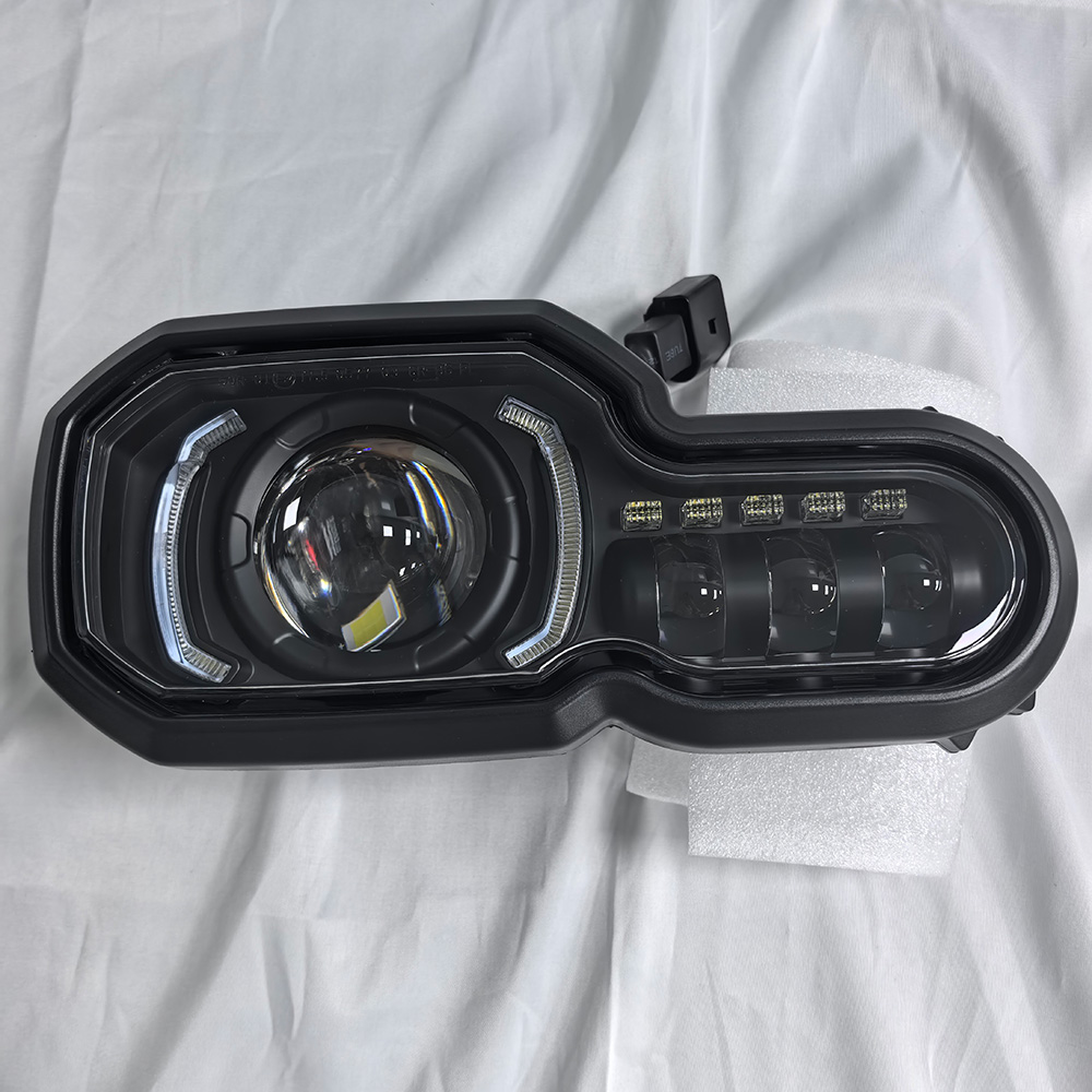 BMW F800GS F800R F700GS F650GS 2006-2018 F 800 R 700 650 GS LED ヘッドライトヘッドランプ Motorrad H7 ライトアセンブリ DRL E24 E マーク