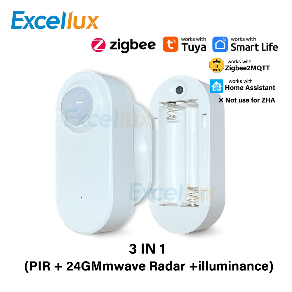 Zigbee 人体存在センサー 24 グラムミリ波レーダーセンサースマート PIR モーションセンサー輝度検出器 Tuya スマートライフ Z2MQTT