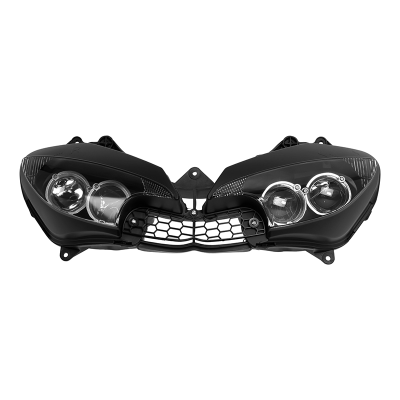 オートバイフロントヘッドライトヘッドランプアセンブリヤマハ YZF R6 2003-2005 R6S 2006-2009