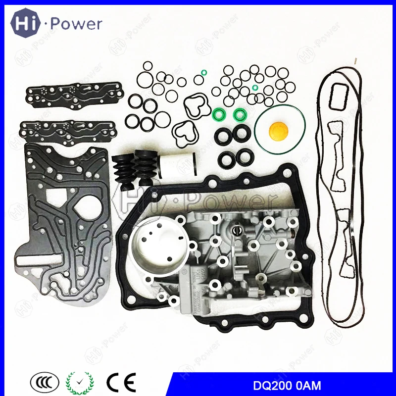 DQ200 0AM DSG オートトランスミッションオーバーホールハウジングキット厚さ 4.6 ミリメートルアウディ VW OCW 7-SP 0AM325066AE 0AM325066AC 0AM325066C