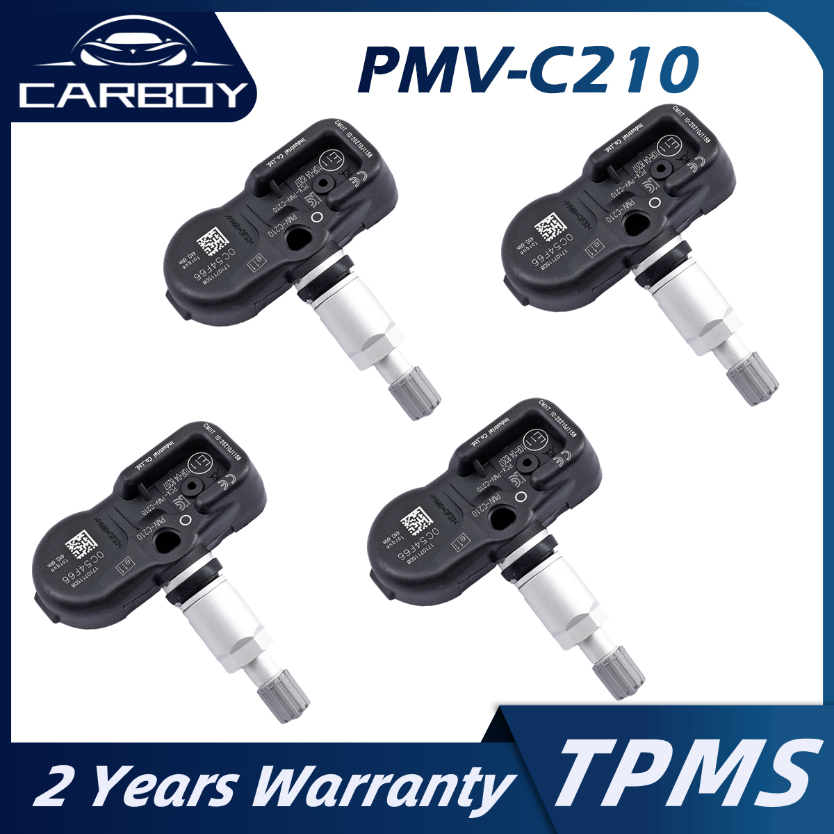 PMV-C210 TPMS センサートヨタオーリスアベンシスプリウスヤリス Rav4 カローラレクサス LS460 GS300h IS200h RX200t GX460 CT200h 433MHz 4 個