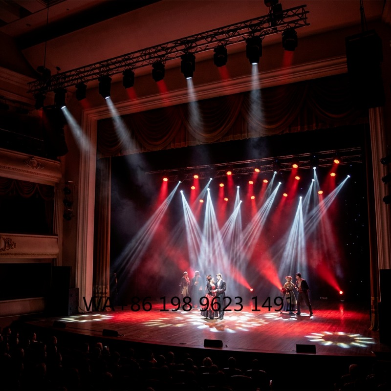 LED スポットプロファイルムービングヘッドライト CMY CTO フレーミングシャッター DMX512 劇場コンサートステージイベントウェディングパーティーパフォーマンス照明