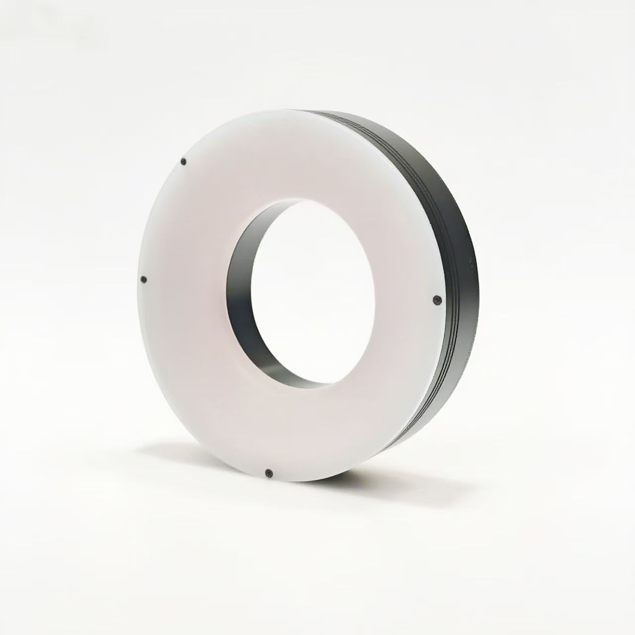 Customized LED ring light source for 75-degree ring light source surface defect location detection in industrial machine vision