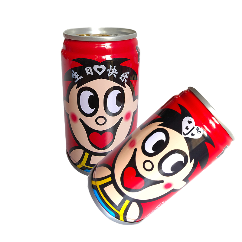 Wangzai エキゾチックモンツァイフレーバーウォーター＆ピューレミルク缶飲料（缶入り）純度90％