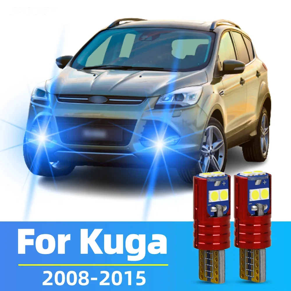 2 個 LED パーキングライトフォード久我 1 2 アクセサリー 2008 2009 2010 2011 2012 2013 2014 2015 クリアランスランプ