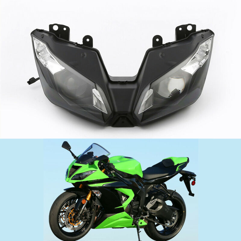 オートバイヘッドライトアセンブリカワサキニンジャ ZX-6R ZX6R ZX636 2013-2016