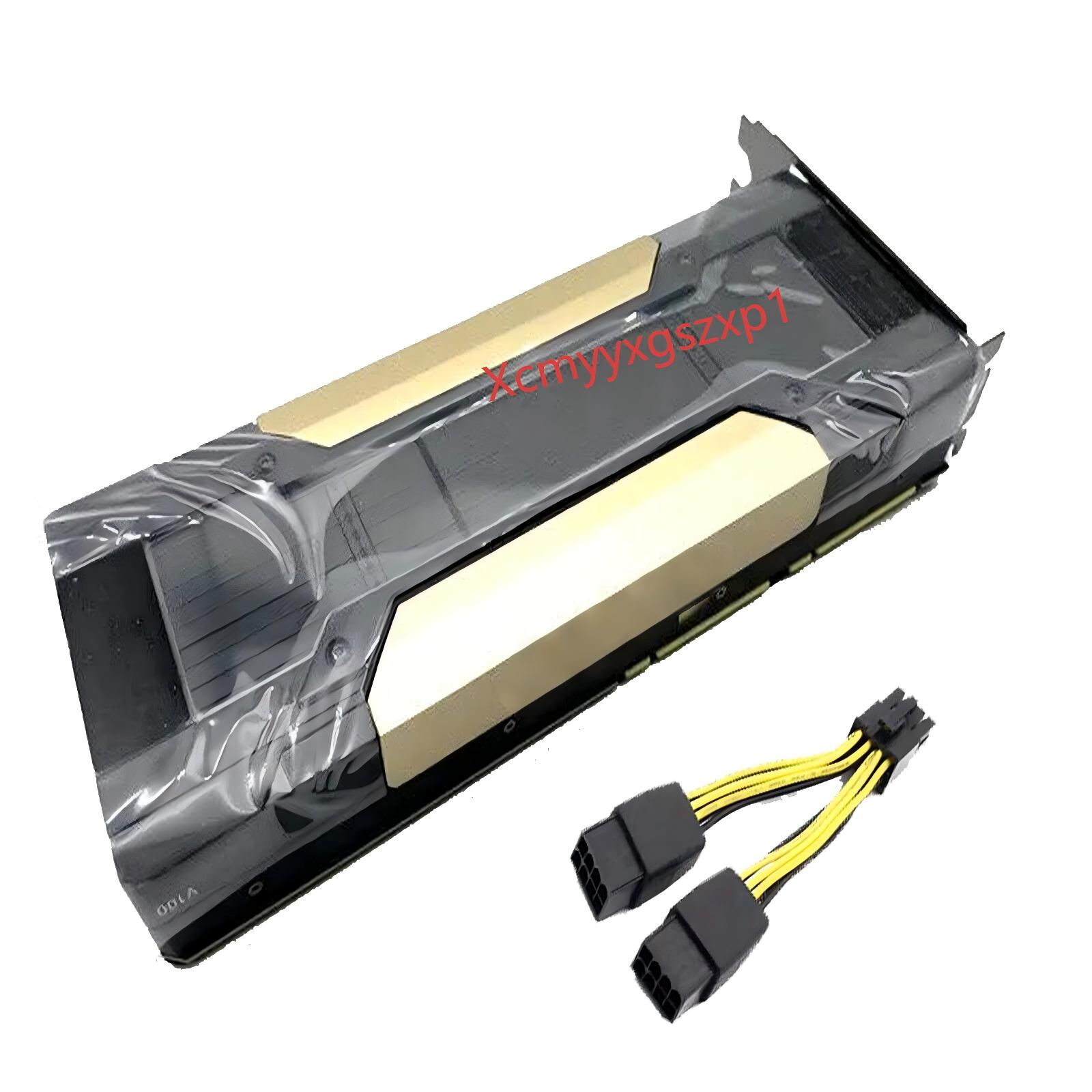1PCS Used Original Nvidia Tesla V100 16GB GPU PCIE Accelerator Card Machine Learning AI