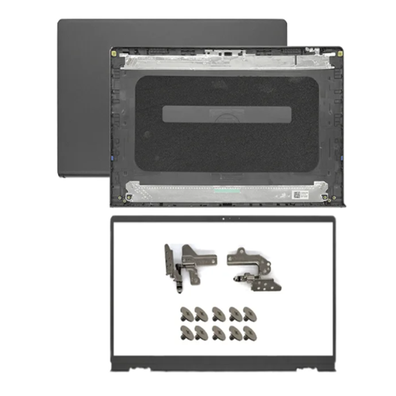 新しいラップトップケース Inspiron 15 3510 3511 3515 3520 3521 Lcd 裏表紙フロントベゼルヒンジブラックシルバー後蓋トップケースシェル