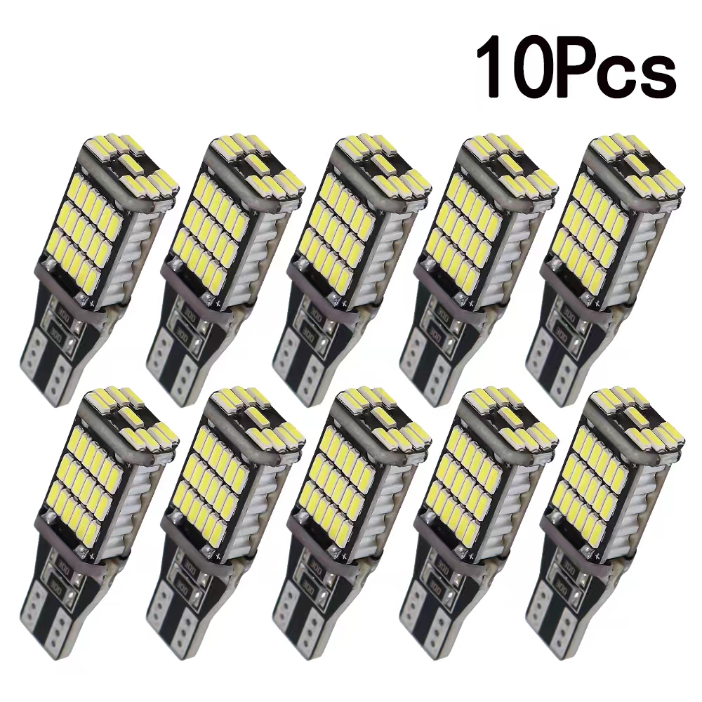 10 個 Canbus T15 921 W16W LED 電球車のバックアップリバースライトヒュンダイツーソン 2017 クレタコナ IX35 Solaris アクセント I30 エラントラ用
