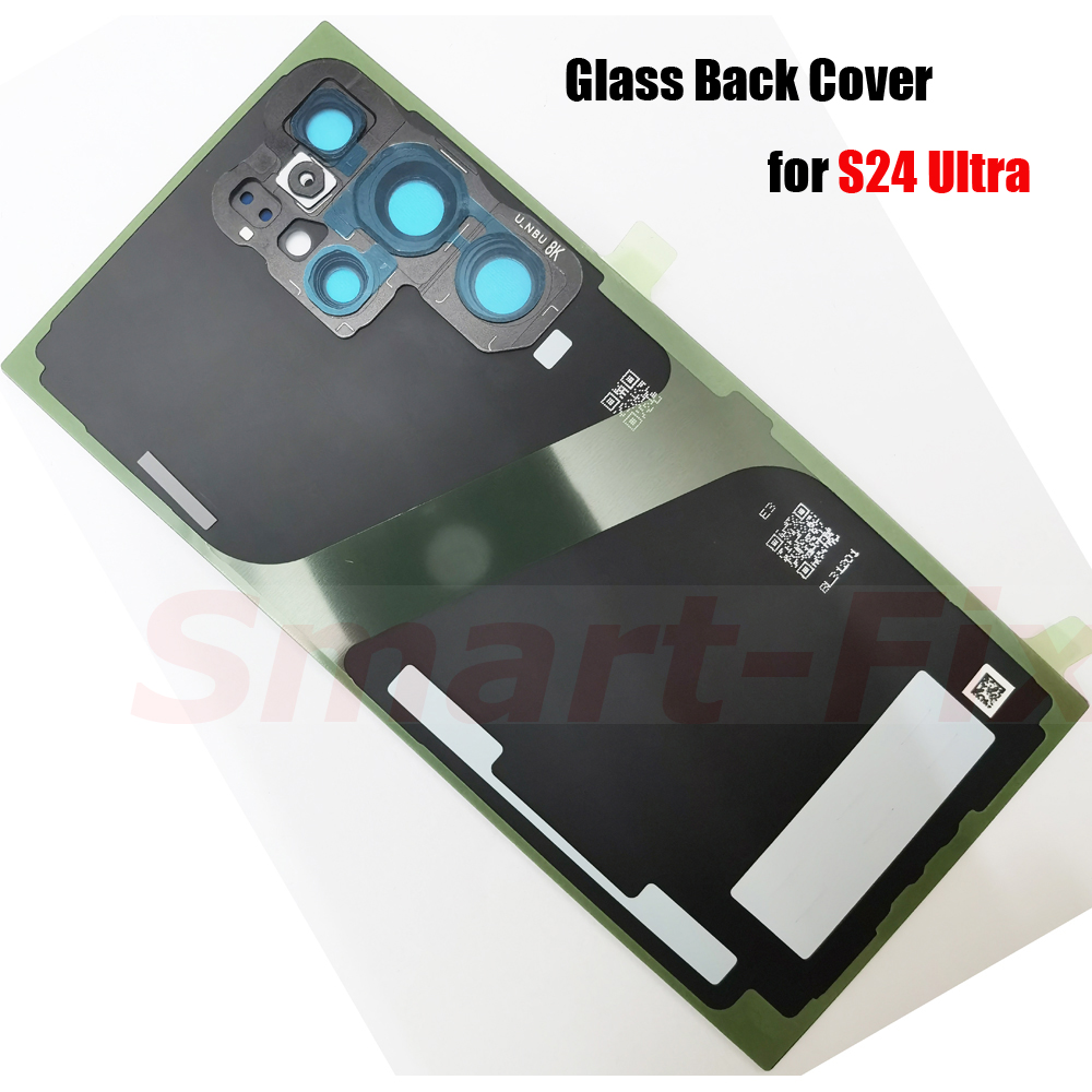 O-E-M 材料バックバッテリーガラスカバーケース SM-S24 ウルトラ S24ultra S24U 5G リアドアハウジングガラスパネル交換部品