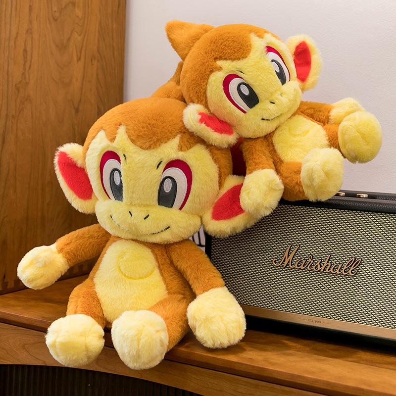 新しい 30/40 センチメートル Chimchar ポケモンぬいぐるみアニメフィギュア人形かわいい巨大なポケモン猿漫画ぬいぐるみ枕人形ホリデークリスマスギフト