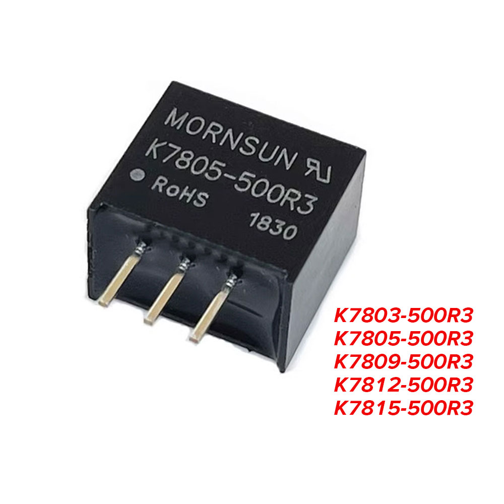 2 個 K7803-500R3 K7805-500R3 K7809-500R3 K7812-500R3 K7815-500R3 K7803 K7805 K7809 非絶縁安定化電源モジュール