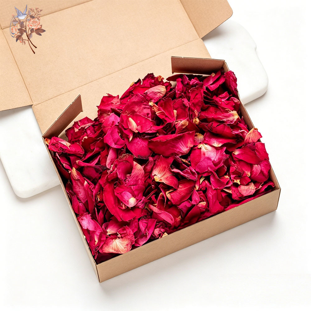 Real Dried Rose Petals Flowers Beauty SPA Hot Spring Bath Confession Confession Proposal Arrangement Decor Wedding Confetti