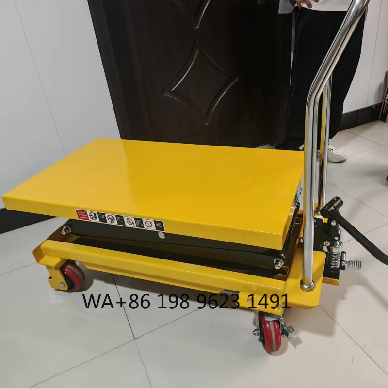 200kg伸縮式リフティングプラットフォームモバイル産業マテリアルハンドリング倉庫ワークショップリフティング装置