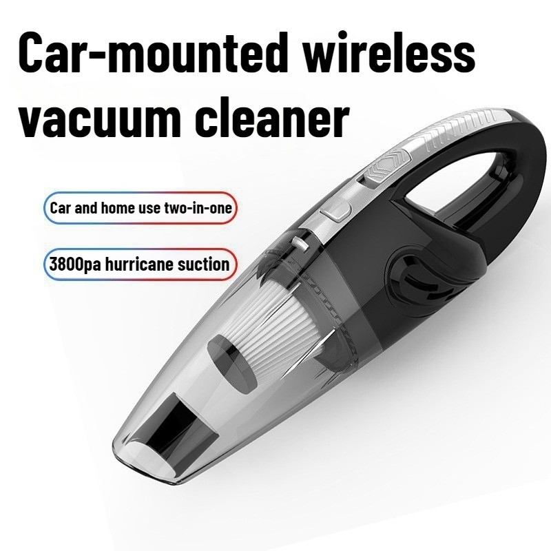ワイヤレスハイパワーウェットドライハンドヘルド掃除機マルチ用途車のインテリア家庭用ペットの毛塵除去クリーニング