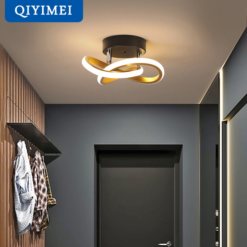 現代の Led シーリングライト屋内ランプミニマリストバルコニー通路照明家の廊下ポーチチャンネル北欧クロークホームデ