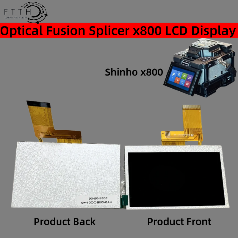 高品質光ファイバ融着接続機 shinho x800 lcd ディスプレイ画面 ftth 溶接機 lcd ディスプレイ修理のため