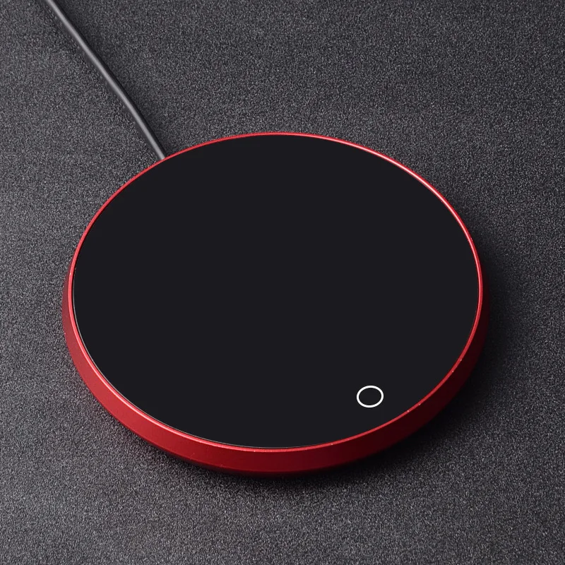 ミニポータブル USB カップウォーマー 3 ギアコーヒーマグ加熱コースタースマートサーモスタットホットプレートミルクティー温水加熱パッドヒーター