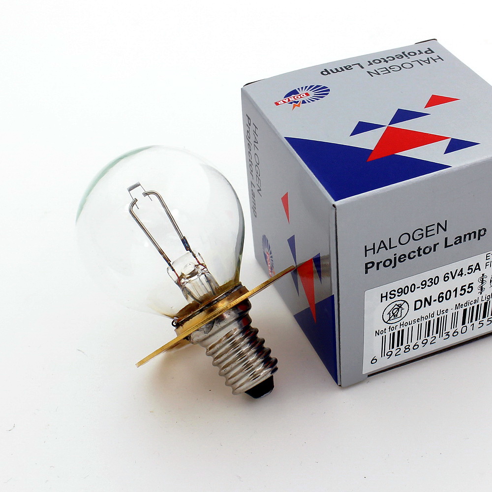 DN-60155 HS900-930 6V 4.5A 27W 9 穴 E14 眼科用電球 6V4.5A Haag Streit HS 900-930 顕微鏡スリットランプ