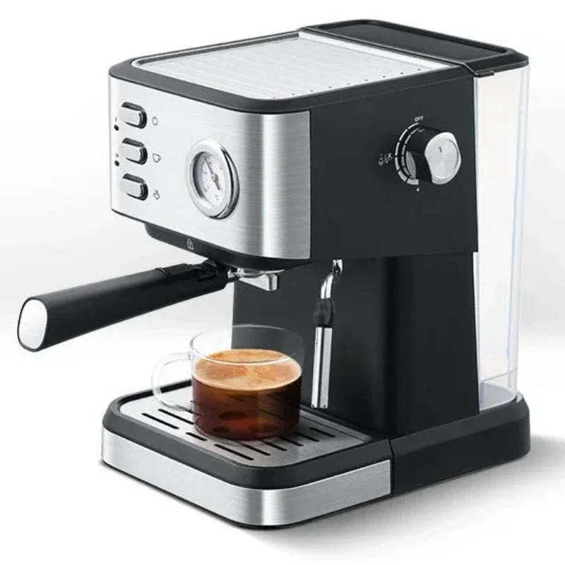 コーヒーマシン濃縮および挽きたての半自動スチーム泡立て機家庭用オフィスオールインワンマシン