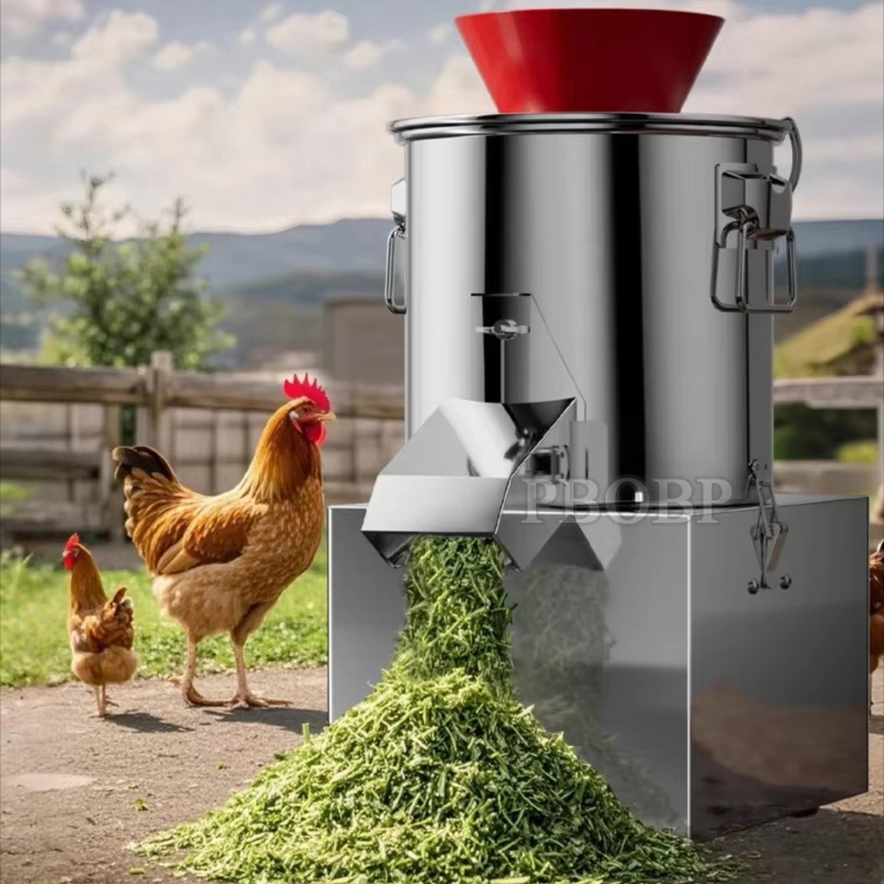 Agricultural Chopper Blade Breeding Chicken, Duck, Goose And Pig Feed Chopper Fruit And Vegetable Cutting Machine Grass Shredder