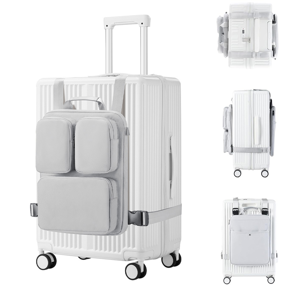 荷物用外部荷物バッグ トラベルオーガナイザー 収納バッグ 軽量 15.6 インチ ラップトップ ハンドバッグ スーツケース 追加のベストバッグ