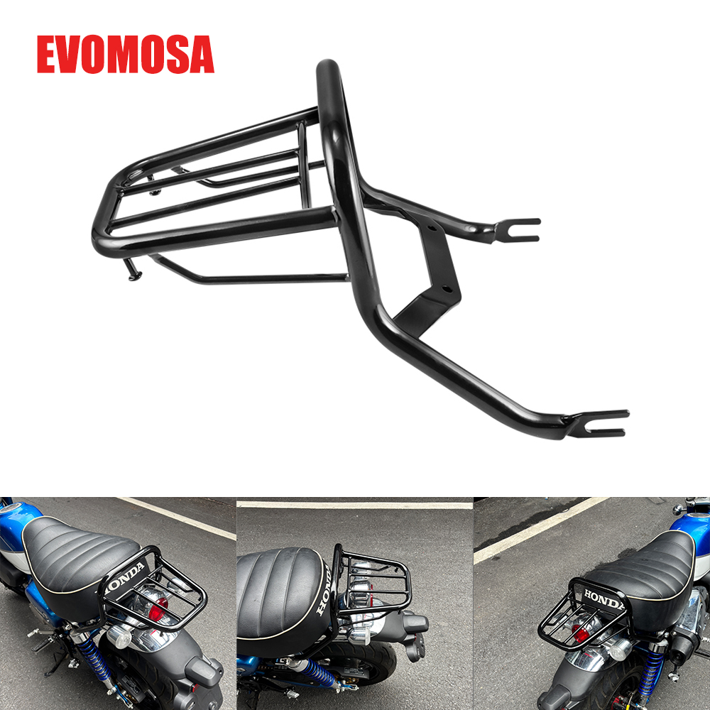 オートバイ Monkey125 リア荷物ラックホンダモンキー 125 2018-2024 2023 リアカーゴサポートホルダーブラケット貨物テールラック