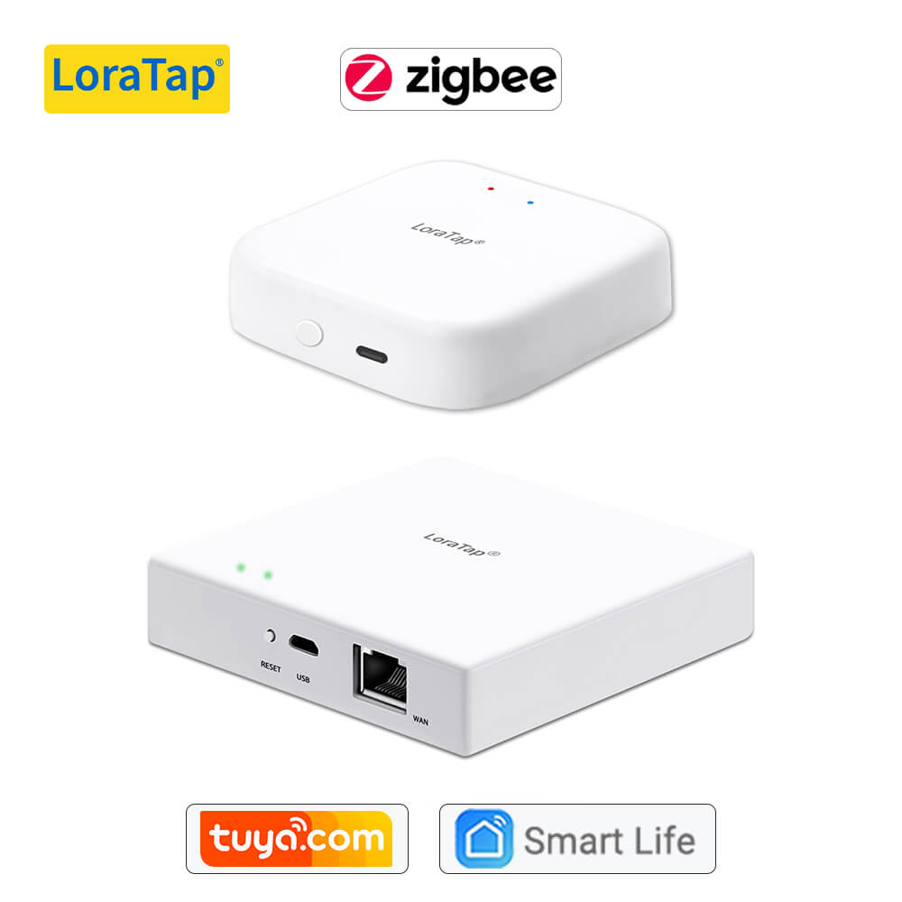 LoraTap Tuya マルチモード WiFi ZigBee 3.0 Bluetooth メッシュ ゲートウェイ ハブ ブリッジ ワイヤレスおよび有線スマート ライフ アプリ リモート コントロール