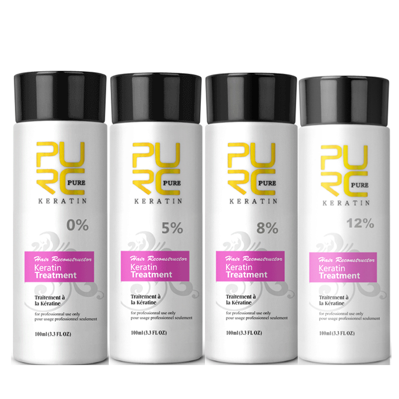 PURC ブラジルケラチンヘアトリートメントケラチン矯正縮毛スムージング修理パーマダメージヘアケア製品