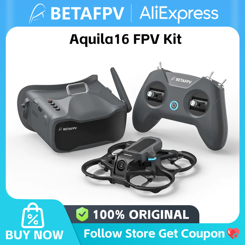 BetaFPV Aquila16 FPV キット FPV クアッドコプター レーシング ドローン VR03 FPV ゴーグル
