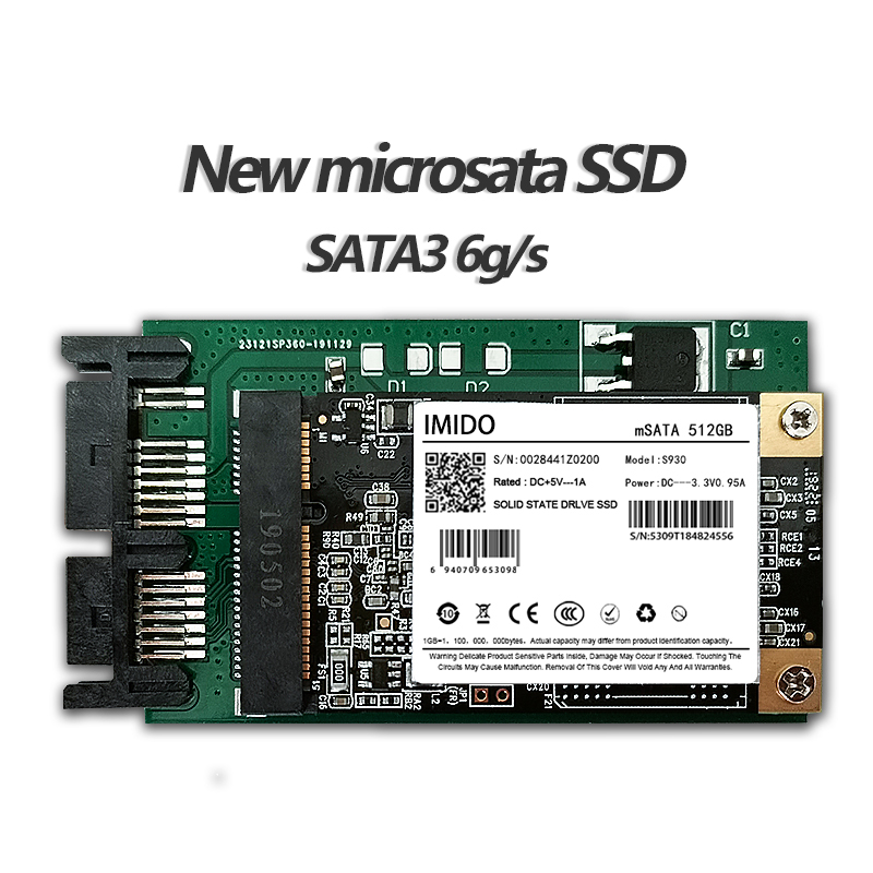 Sata 3 SSD ドライブラップトップ HP/Lenovo/Dell 2740p IBM X300 X301T400S T410S 交換 MK2533GSG MK1633GSG Micro Imido Externo SSD