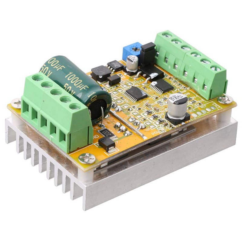 380 ワット 3 相ブラシレスモーターコントローラーボード (なし/ホールセンサーなし) BLDC PWM PLC ドライバーボード DC 6.5-50V