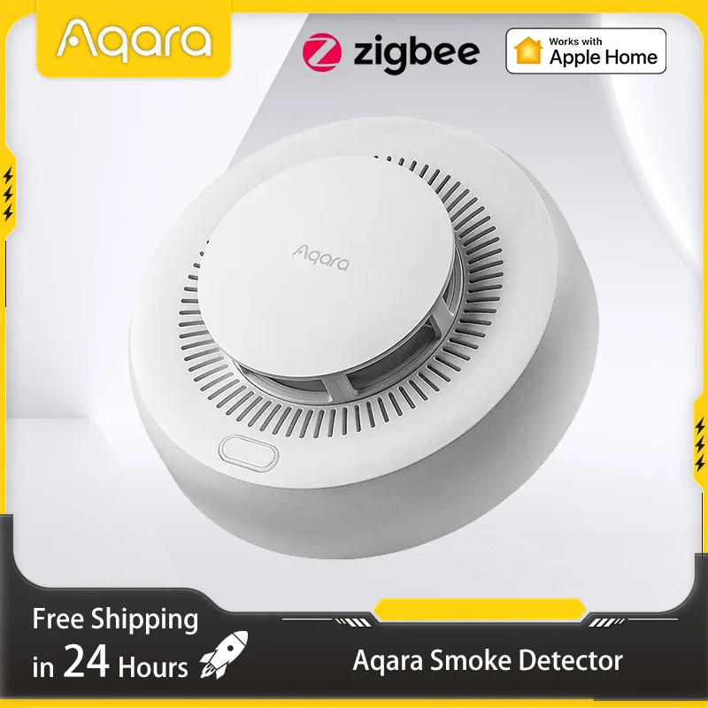 Aqara 煙警報器 Zigbee 3.0 煙探知機 Xiaomi ホームキットおよびホームアシスタント用の高感度火災安全センサー