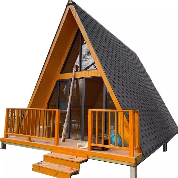 chalet balcony scenic bed and breakfast Internet celebrity villa agritainment courtyard simple wooden house mobile wood