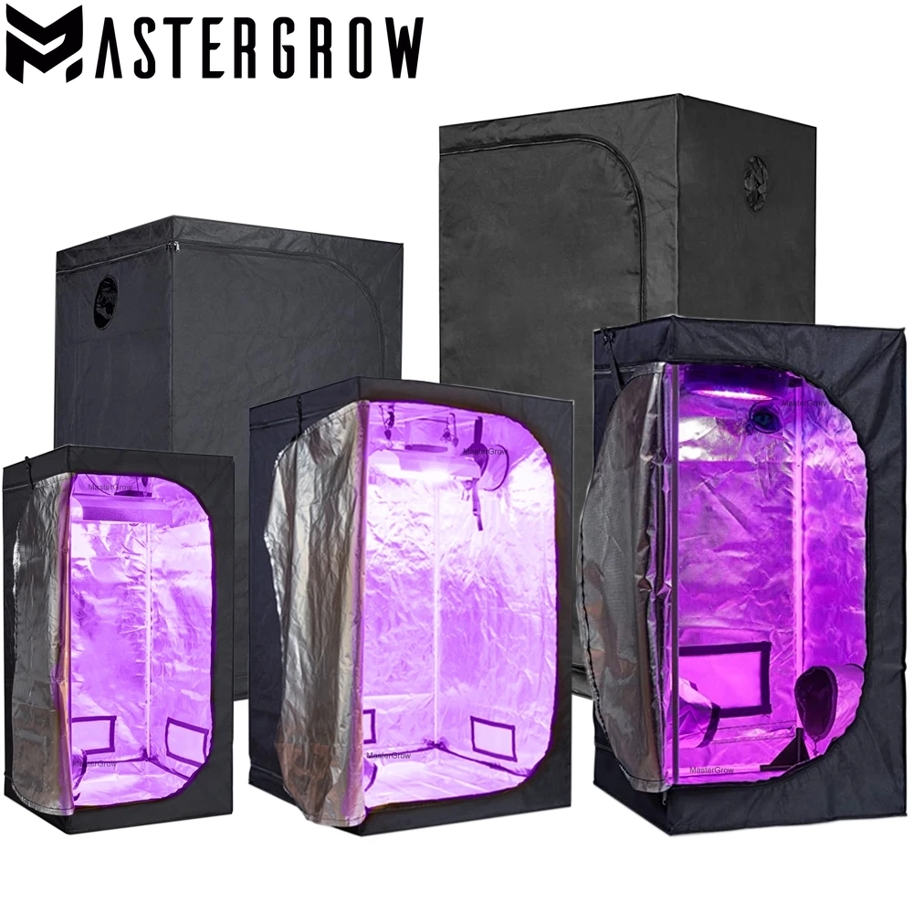 MasterGrow 成長テント 植物テント 成長ボックス ルーム ダーク 水耕栽培用 成長システム 成長ライト グリーン 観葉植物 屋内ガーデン