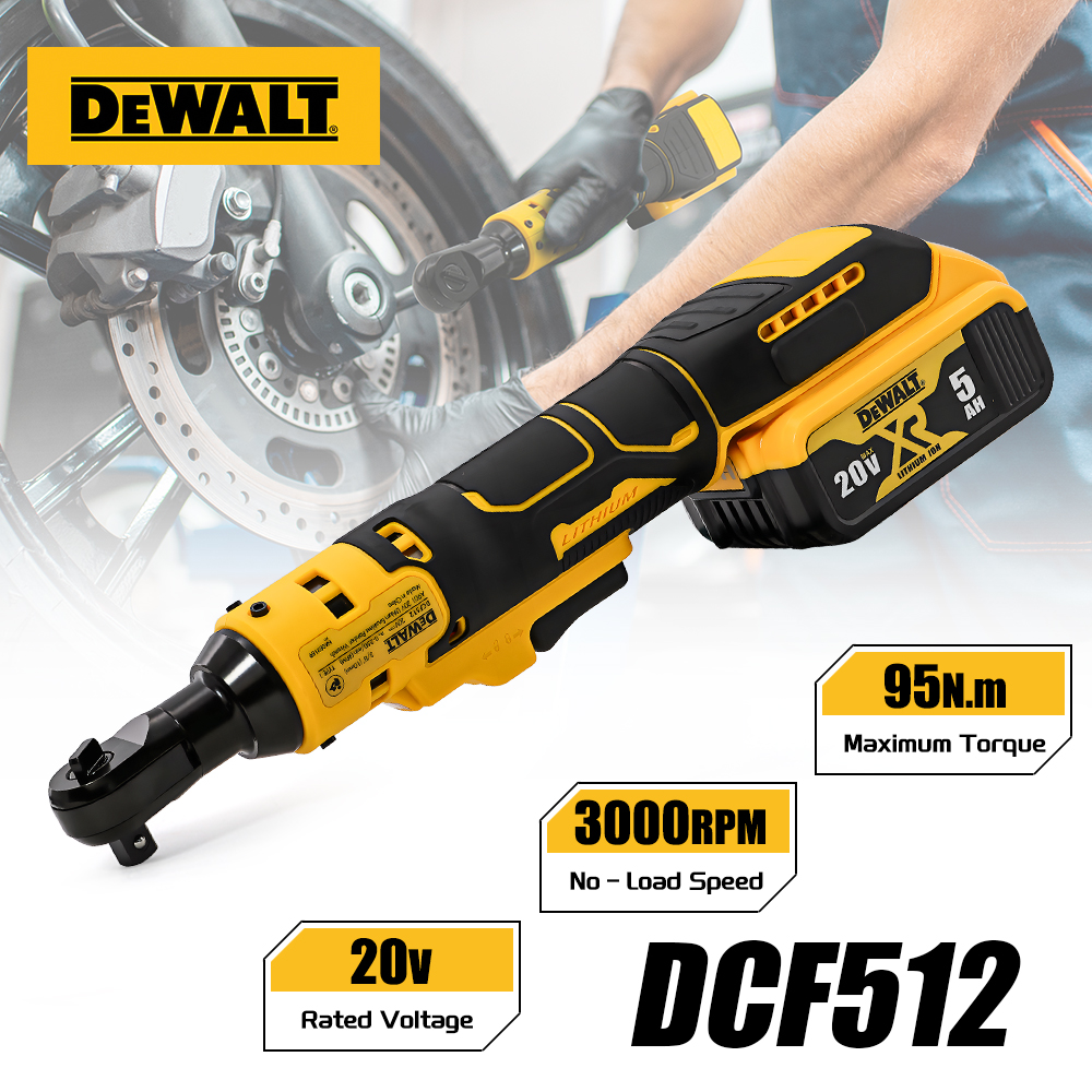 Dewalt DCF512 20V コードレス電動ブラシレスラチェットレンチインパクトレンチ軽量ワイヤレスパワーツール