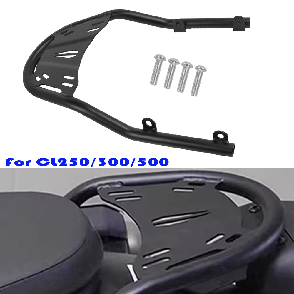 ホンダ CL300 CL 250 300 500 リア荷物ラックカーゴラックテールラックキャリアケースサポート棚ホルダー CL250 CL500 2023-2025