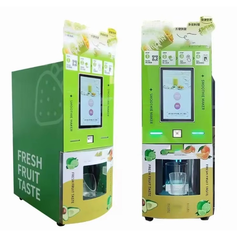 カスタマイズされた新しい商業 24H インテリジェントデスクトップフレッシュフルーツスムージー自動販売機