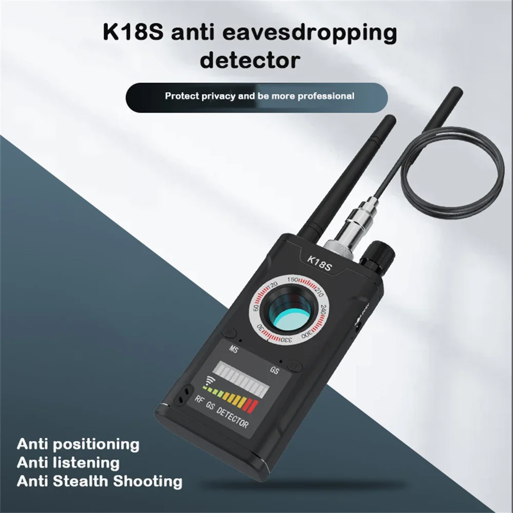 K18s 多機能アンチ探知カメラ GSM オーディオバグファインダー GPS 信号レンズ RF トラッカー検出ワイヤレスカメラ