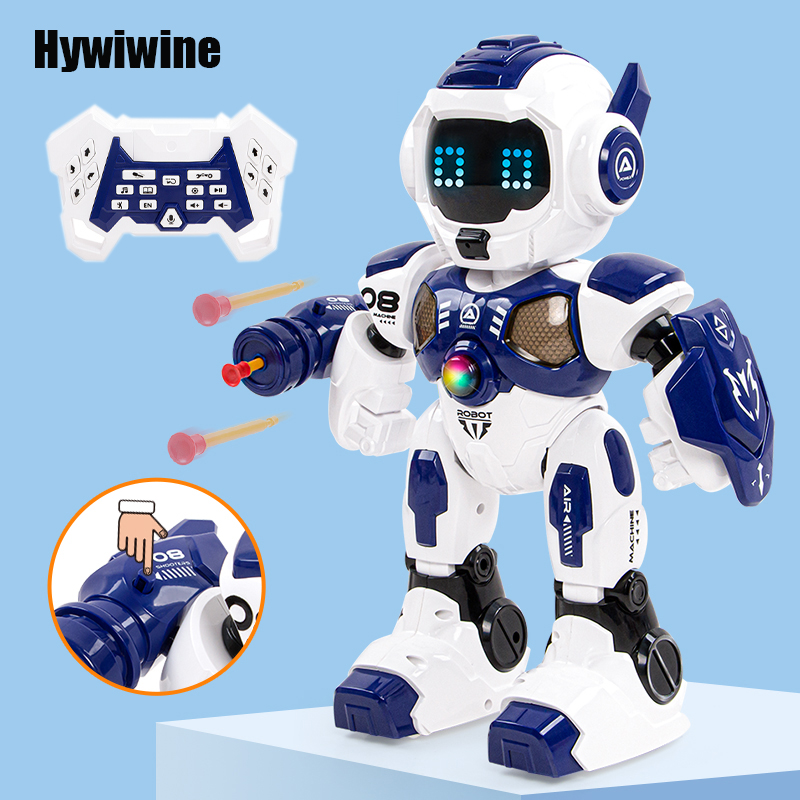 スマート RC ロボットウォリアー プログラマブル ロボット ソフト弾丸発射タッチ センサー ダンシング オート デモ