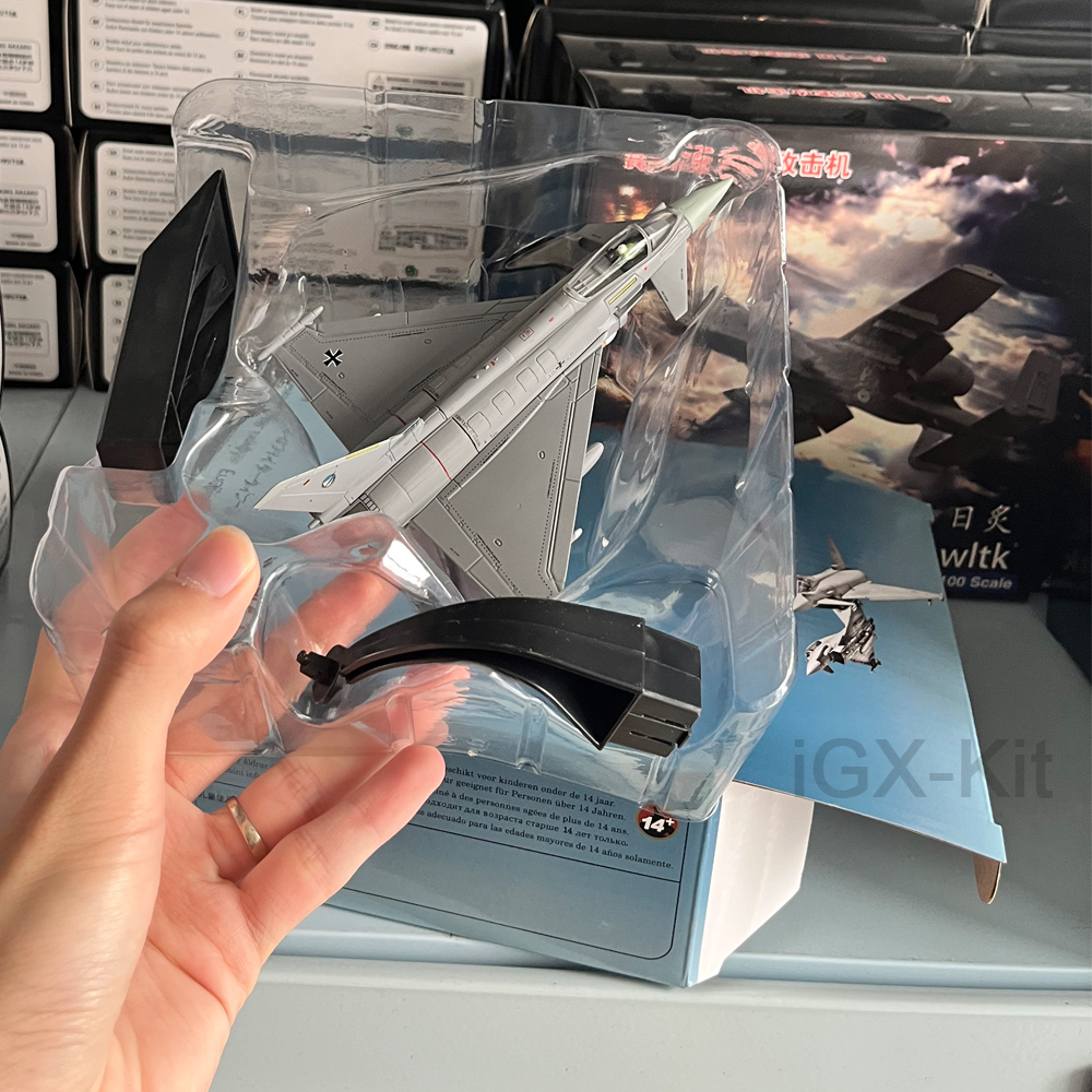 1/100 スケール EF2000 ユーロファイター タイフーン戦闘機金属戦闘機軍事モデルダイキャスト飛行機モデル コレクション ギフト