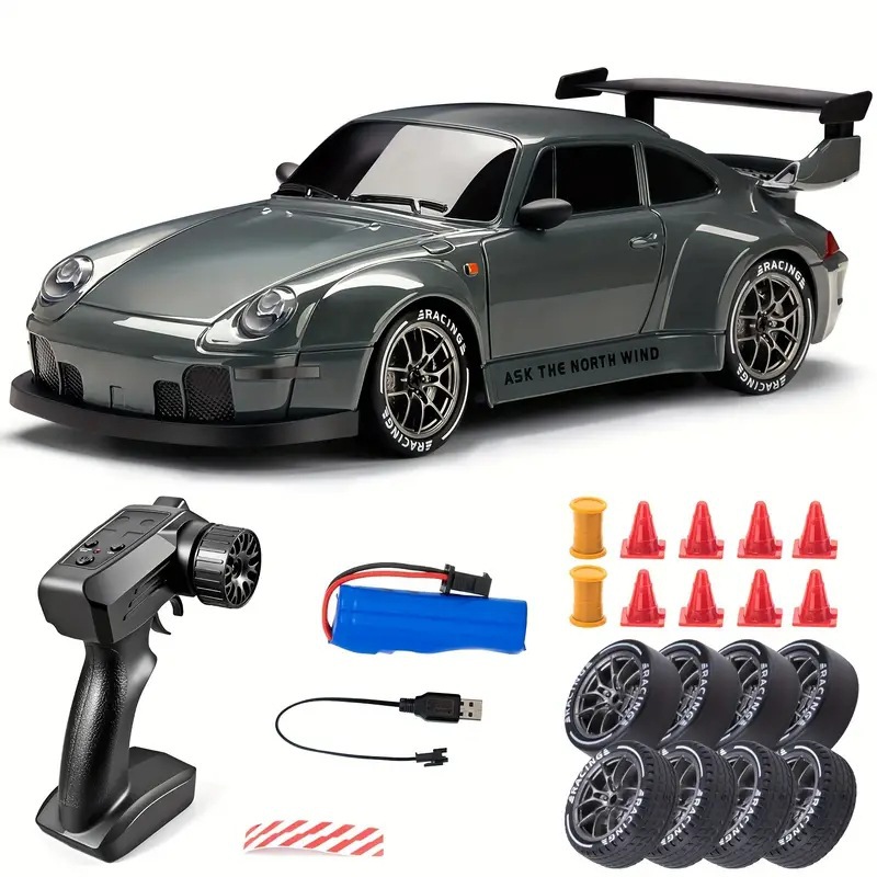 1: 24 スピード四輪駆動 RC ドリフトリモートコントロールカー 2.4 グラムリモートコントロールレーシングカー子供電気玩具クリスマスギフト